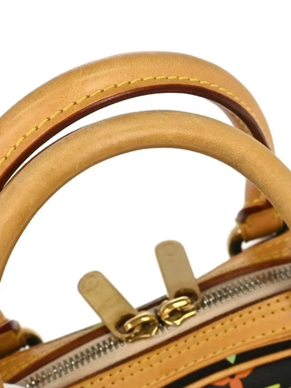 Louis Vuitton Black Monogram Multicolor Priscilla Handbag M40097